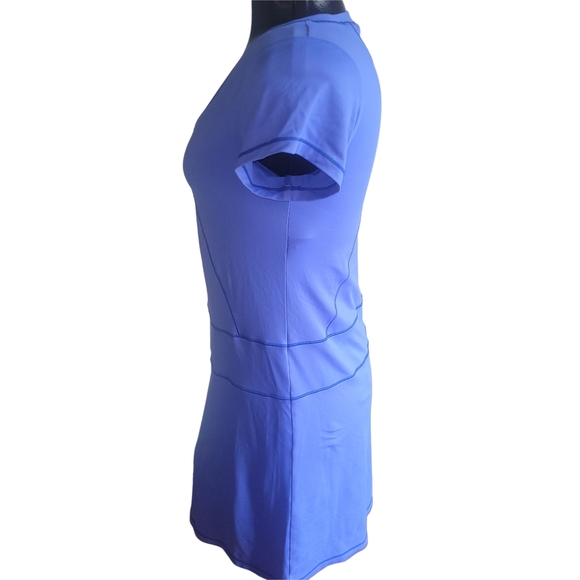 Lole Blue Short Sleeve Activewear Dress S - Picture 4 of 6